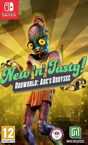 Pochette Oddworld : New 'n' Tasty ! version Switch