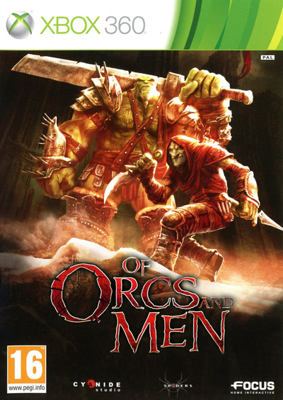 Pochette Of Orcs and Men version Xbox 360