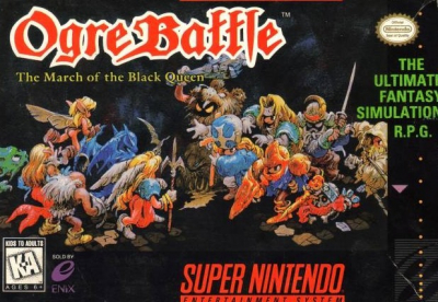 Pochette Ogre Battle : The March of the Black Queen version Wii