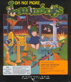 Pochette Oh No ! More Lemmings version PC Windows