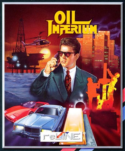 Pochette Oil Imperium version Atari ST