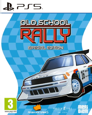 Pochette Old School Rally version PlayStation 5