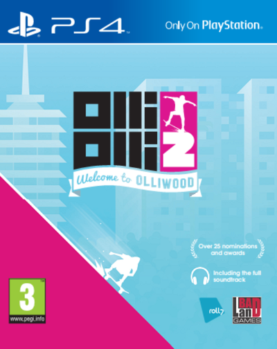 Pochette OlliOlli2 : Welcome to Olliwood version PlayStation 4