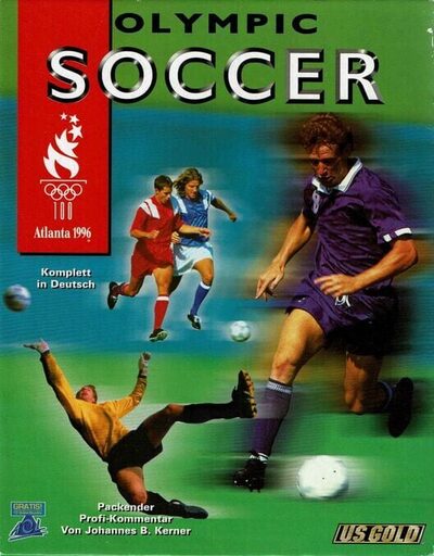 Pochette Olympic Soccer : Atlanta '96 version PC MS-DOS