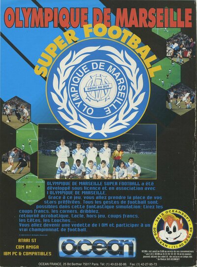 Pochette Olympique de Marseille version PC Windows