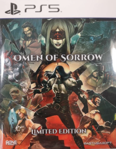 Pochette Omen of Sorrow version PlayStation 5