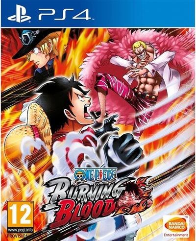 Pochette One Piece : Burning Blood version PlayStation 4