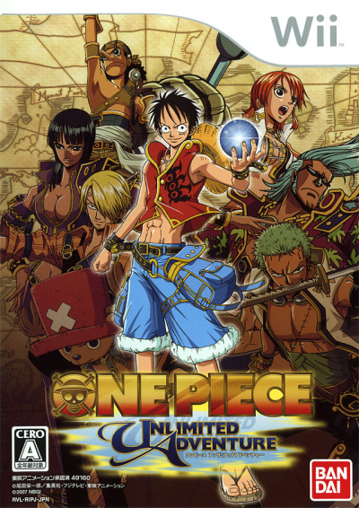 Pochette One Piece Unlimited Adventure version Wii