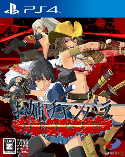 Pochette Onechanbara Origin version PlayStation 4