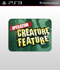 Pochette Operation Creature Feature version PlayStation 3
