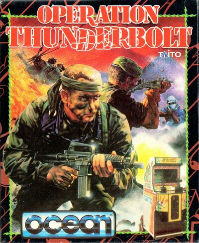Pochette Operation Thunderbolt version PC Windows