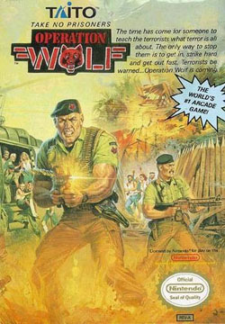 Pochette Operation Wolf version Wii