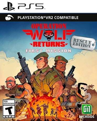 Pochette Operation Wolf Returns : First Mission version PlayStation 5