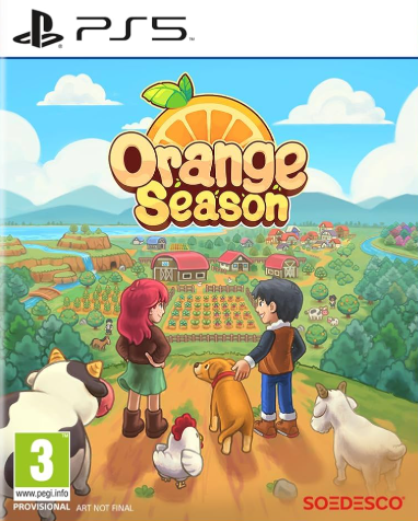 Pochette Orange Season version PlayStation 5