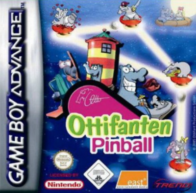 Pochette Ottifanten Pinball version GameBoy Advance