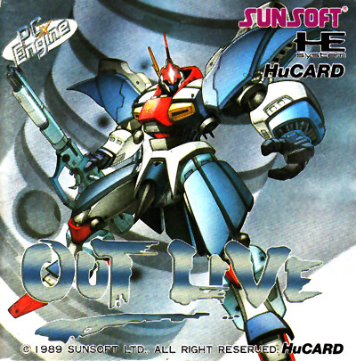 Pochette Out Live version PC-Engine