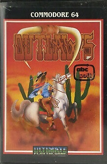 Pochette Outlaws version Commodore 64