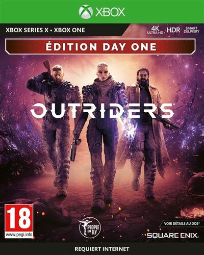 Pochette Outriders version Xbox Series X/S
