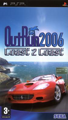 Pochette OutRun 2006 Coast 2 Coast version PSP