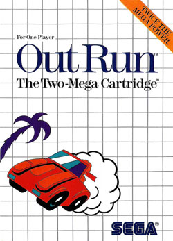 Pochette OutRun version Master System