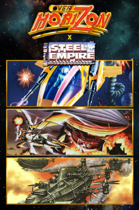 Pochette Over Horizon X Steel Empire version Switch
