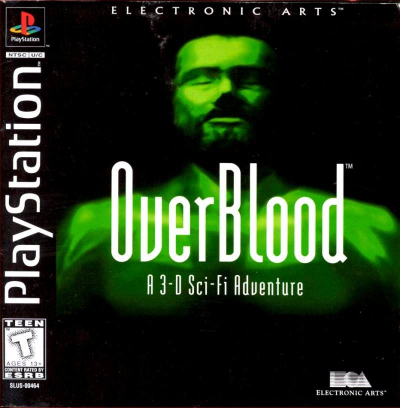 Pochette OverBlood version PlayStation