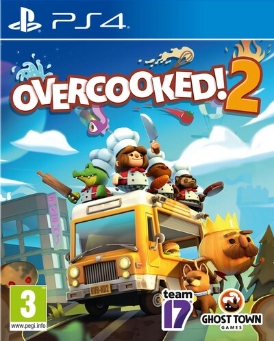 Pochette Overcooked 2 version PlayStation 4