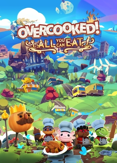 Pochette Overcooked! All You Can Eat version Stadia