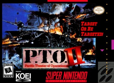 Pochette P.T.O. II version Super Nintendo