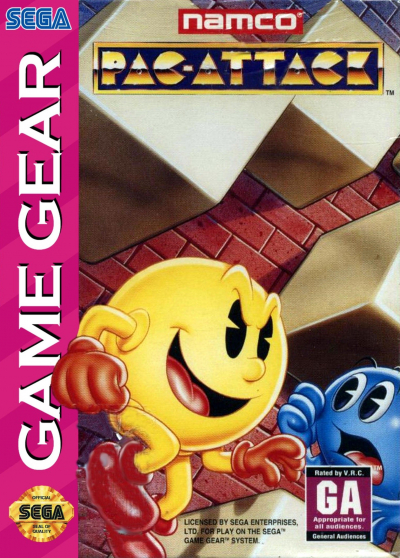 Pochette Pac-Attack version GameGear