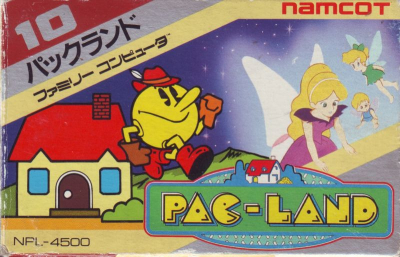 Pochette Pac-Land version NES