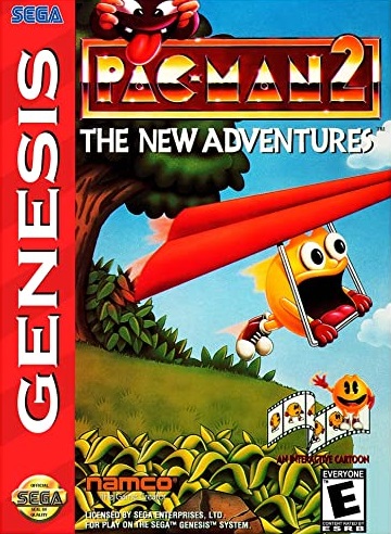 Pochette Pac-Man 2 : The New Adventures version Megadrive