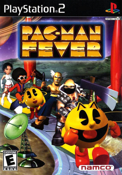 Pochette Pac-Man Fever version PlayStation 2