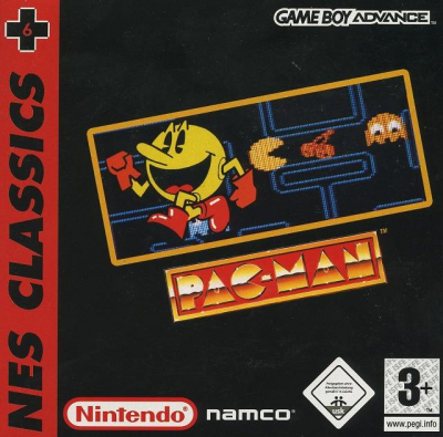 Pochette Pac-Man version GameBoy Advance