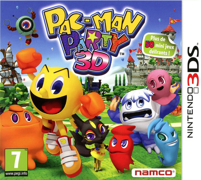 Pochette Pac-Man Party 3D version 3DS