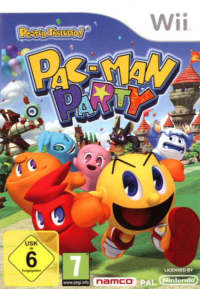 Pochette Pac-Man Party version Wii