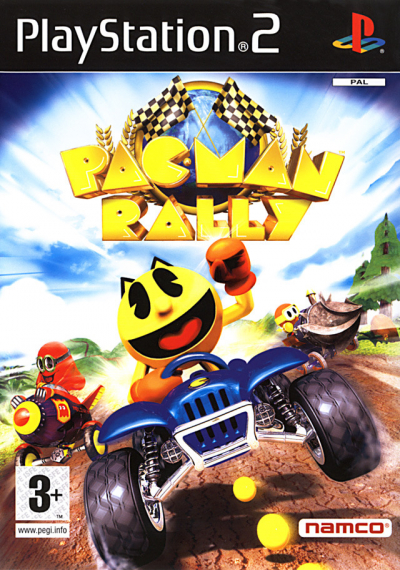 Pochette Pac-Man Rally version PlayStation 2