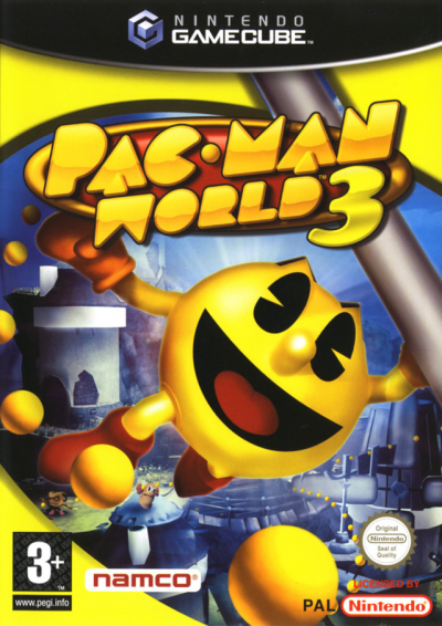 Pochette Pac-Man World 3 version GameCube