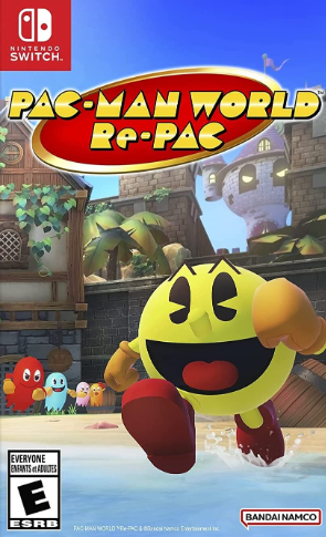 Pochette Pac-Man World Re-PAC version Switch