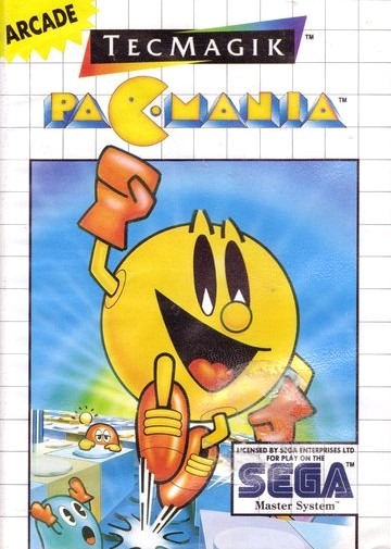 Pochette Pac-Mania version Master System