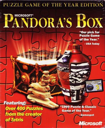 Pochette Pandora's Box version PC Windows