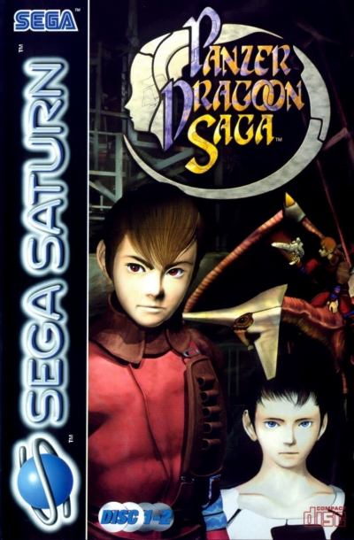 Pochette Panzer Dragoon Saga version Saturn