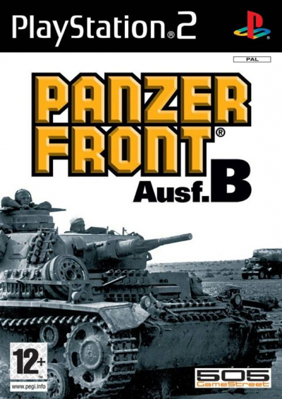 Pochette Panzer Front Ausf.B version PlayStation 2