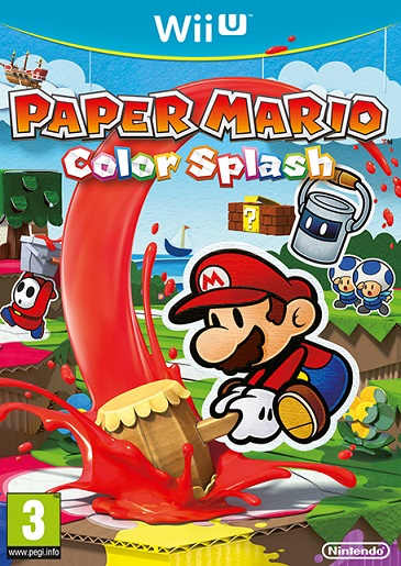 Pochette Paper Mario : Color Splash version Wii U