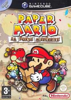 Pochette Paper Mario : La Porte Millénaire version GameCube