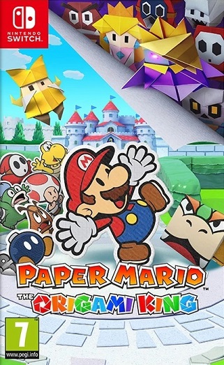 Pochette Paper Mario : The Origami King version Switch