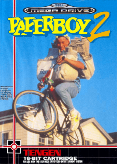 Pochette Paperboy 2 version Megadrive