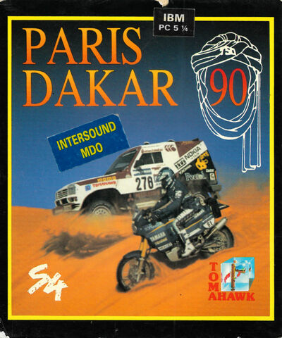 Pochette Paris-Dakar version PC Windows