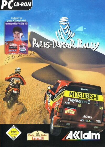 Pochette Paris-Dakar Rally version PC Windows