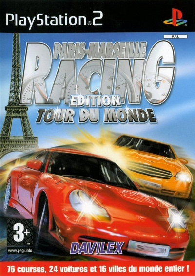 Pochette Paris-Marseille Racing : Edition Tour du Monde version PlayStation 2